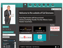Tablet Screenshot of calsimmons.com
